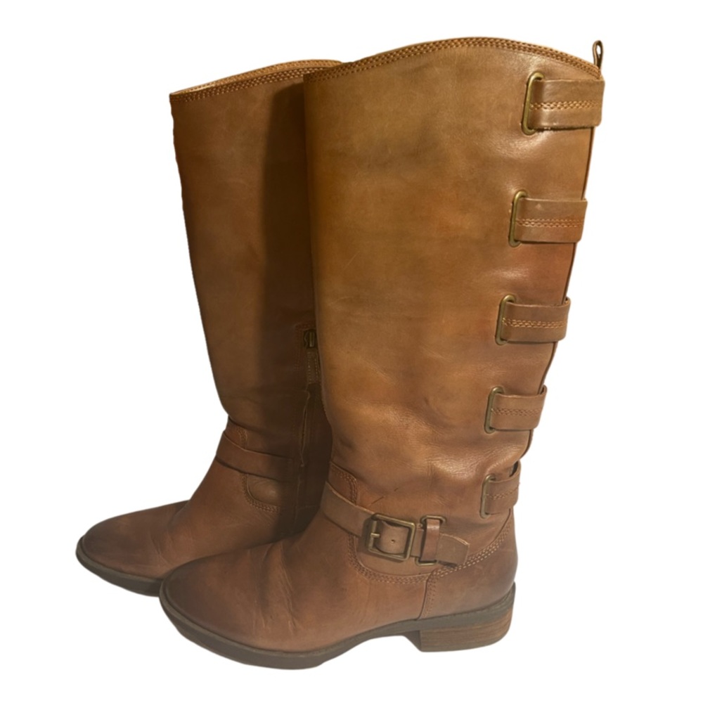 Arturo Chiang high rise boots with buckles